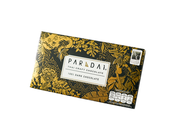 Paradai Dunkle Schokolade 100% Nakhon Si Thammarat 50g